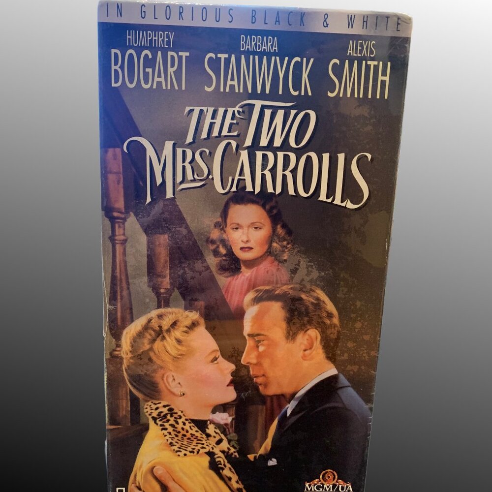 The Two Mrs. Carrolls 1947 VHS *SEALED*